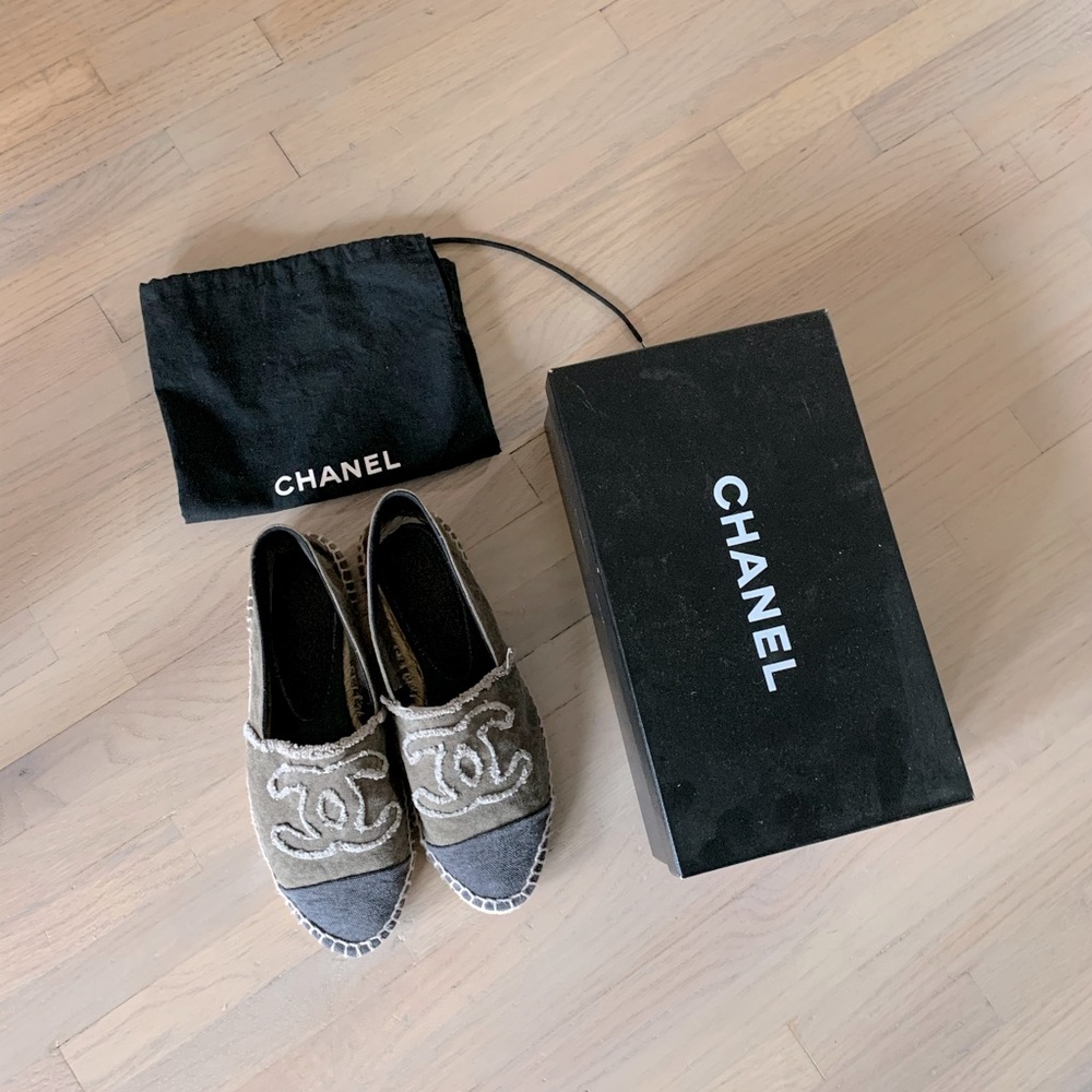 Chanel Espadrilles 38 mint